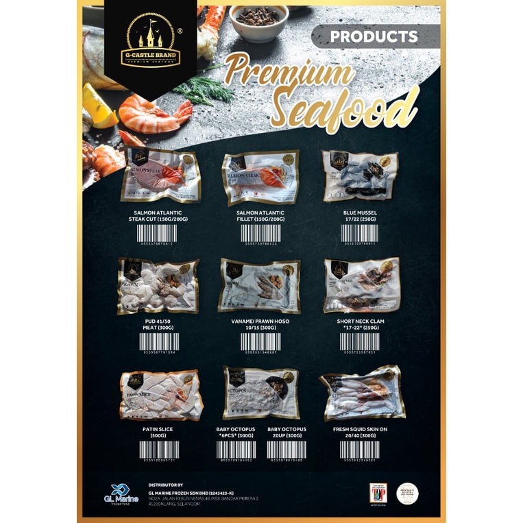 Seafood Combo Set 9 in in F